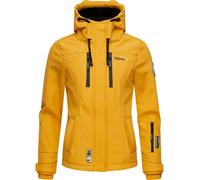 MARIKOO Chaqueta funcional ' Kleine zicke ' amarillo / negro M amarillo / negro