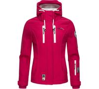 MARIKOO Chaqueta funcional ' Kleine zicke ' gris / rosa / blanco S gris / rosa / blanco