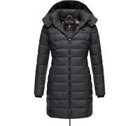 Marikoo Chaqueta guateada de entretiempo para mujer Abendsternchen Gris Antracita M