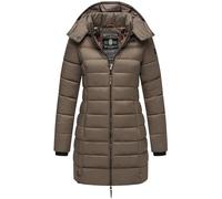Marikoo Chaqueta guateada de entretiempo para mujer Abendsternchen Stone Brown L