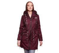 MARIKOO Chaqueta softshell para mujer, impermeable, con forro polar cálido B886