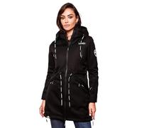 MARIKOO Chaqueta softshell para mujer, impermeable, con forro polar cálido B886