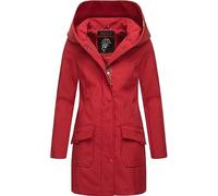 MARIKOO Mayleen Chaqueta softshell larga para mujer, para exterior, parka, impermeable, con capucha, tallas XS-3XL