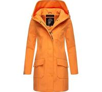 MARIKOO Mayleen Chaqueta softshell larga para mujer, para exterior, parka, impermeable, con capucha, tallas XS-3XL