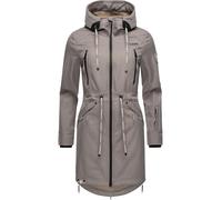 MARIKOO Parca de entretiempo piedra / negro / blanco XXL piedra / negro / blanco