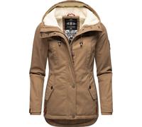 MARIKOO Parca de invierno 'Bikoo' marrón claro / blanco XL EUR