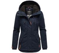 MARIKOO Parca de invierno 'Bikoo' navy / negro L EUR