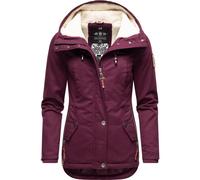 MARIKOO Parca de invierno 'Bikoo' rojo vino S rojo vino