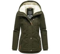 MARIKOO Parca de invierno 'Bikoo' umbra / verde oscuro XXXL umbra / verde oscuro