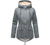 MARIKOO Parca de invierno 'Manolya' azul paloma XL azul paloma