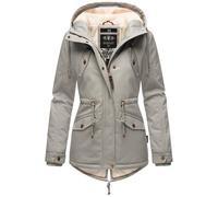 MARIKOO Parca de invierno 'Manolya' gris XL gris