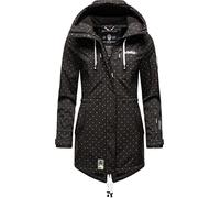 Marikoo Zimtzicke Outdoor transición Chaqueta Funcional para Mujer Negro punteado21 L