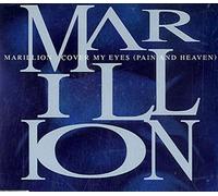 Marillion - COVER MY EYES CD UK EMI 1991 3 TRACK WITH INFO STICKERED CASE B/W HOW CAN IT HURT AND PARTY (2043482)