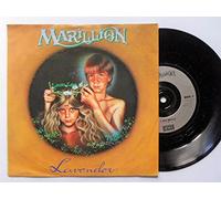 Marillion - Marillion Lavender 7" EMI MARIL4 EX/EX 1985 picture sleeve, silver plastic label with small centre hole