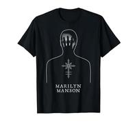 Marilyn Manson Chaos Hand Camiseta, Hombre, Negro, L