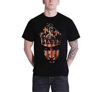 Marilyn Manson T Shirt Crown Pale Emperor Oficial de los hombres negro