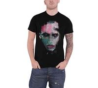 Marilyn Manson T Shirt We Are Chaos Back Print Logo Nuevo Oficial Negro Size L