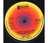 Marilyn McCoo & Billy Davis Jr - Marilyn McCoo & Billy Davis Jr You Don't Have To Be A Star UK 45 7" single
