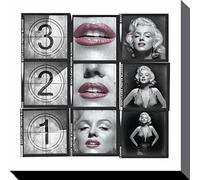 Marilyn Monroe 321 Canvas, poliéster, 40 x 40 cm, Multicolor