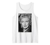 Marilyn Monroe Actriz Estrella de Cine en el Savoy London 1956 Camiseta sin Mangas