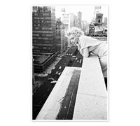 Marilyn Monroe en Nueva York II Póster de Celebrity Collection 90 x 130 cm Blanco y negro Cuadros Decoración para la pared
