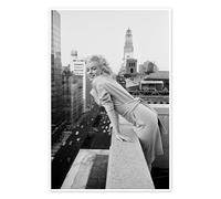 Marilyn Monroe en Nueva York Póster de Celebrity Collection 40 x 60 cm Blanco y negro Cuadros Decoración para la pared