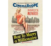Marilyn Monroe Lienzo Impreso Millionaire 60x80cm, Multicolor, 31.5 x 24 Inches