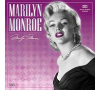 Marilyn Monroe Official 2025 12 X 24 Inch Monthly Square Wall Calendar Foil Stamped Cover Plastic-Free