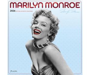 Marilyn Monroe OFFICIAL | 2026 12 x 24 Inch (Hanging) Monthly Square Wall Calendar | Foil Stamped Cover: Original BrownTrout-Kalender [Mehrsprachig] [Kalender]