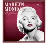 BrownTrout Calendario Marilyn Monroe Official 2026 12x24 pulg mensual colgante foil sin plástico