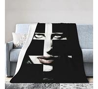 Marilyn Music and Manson - Manta de franela súper suave y cómoda para cama, sofá, manta suave para el hogar, color 3, 60 x 80 pulgadas