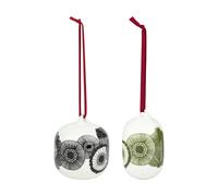 Marimekko 2 Bolas Siirtolapuutarha 2025. 2 piezas White-black-green