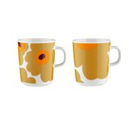 Marimekko 2 Tazas Unikko 2.5 dl Blanco