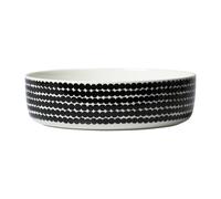 Marimekko Bol para servir Oiva Räsymatto 3 L blanco-negro