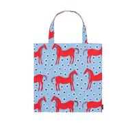 Marimekko Bolso Musta Tamma 44x43 cm Azul claro-rojo-negro