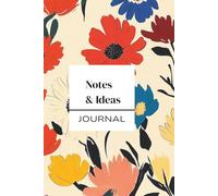 Marimekko Inspired Floral Hardcover: 240 Heavyweight Cream Pages, 6x9 Premium Stationery for Writing & Sketching