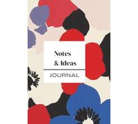 Marimekko Inspired Floral Hardcover: 240 Heavyweight Cream Pages, 6x9 Premium Stationery for Writing & Sketching