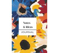 Marimekko Inspired Floral Hardcover: 240 Heavyweight Cream Pages, 6x9 Premium Stationery for Writing & Sketching