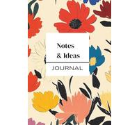 Marimekko Inspired Floral Journal: 240 Heavyweight Cream Pages, 6x9 Premium Stationery for Writing & Sketching