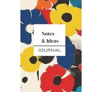 Marimekko Inspired Floral Journal: 240 Heavyweight Cream Pages, 6x9 Premium Stationery for Writing & Sketching
