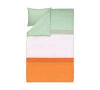 Marimekko Juego de cama Hennika 150x210 cm+50x60 cm Orange-light pink-sage