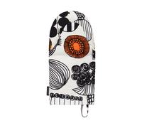 Marimekko Manopla de horno Puutarhurin parhaat White-black-orange