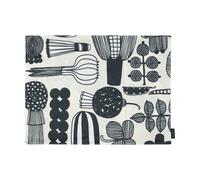 Marimekko Mantel individual Puutarhurin parhaat 31x42 cm White-black-orange
