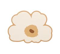 Marimekko Mantel individual Unikko de corcho Cork-hay-brown