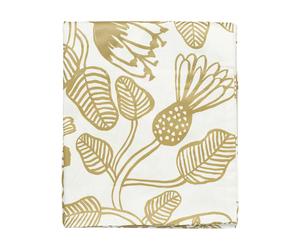 Marimekko Mantel Tiara 135x250 cm White-gold