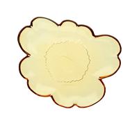 Marimekko Plato de cristal Unikko 20 cm Amber