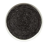 Marimekko Plato Räsymatto Ø 25 cm negro-blanco