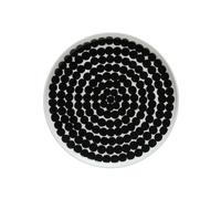 Marimekko Plato Räsymatto Ø20 cm negro-blanco