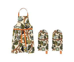 Marimekko Set textil Tiara 3 piezas Beige