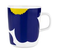 Marimekko Taza Iso Unikko 25 cl White-d. blue-yellow
